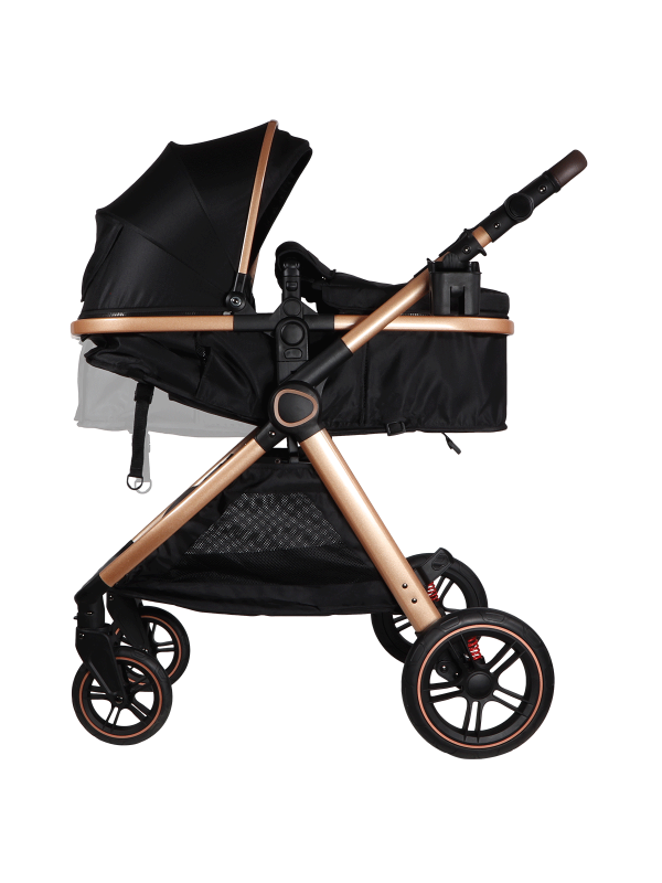 3 in 1 kerra/vagn - black/rose