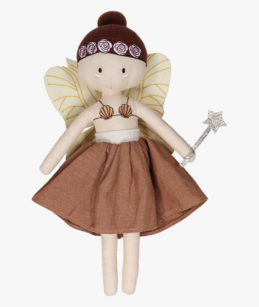 Dúkka - mjúk Fairy fleur