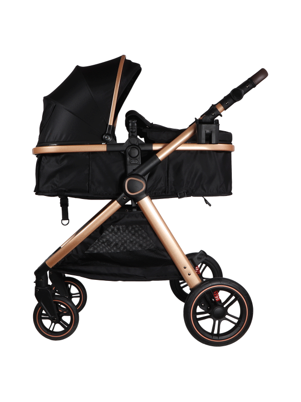 3 in 1 kerra/vagn - black/rose
