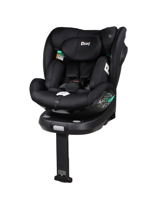 Bílstóll GR 0/1/2/3 - I-Size -40-150 cm - Fynn - Black - 360