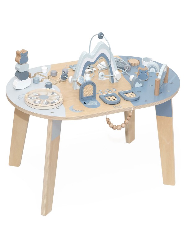 Activity table blue