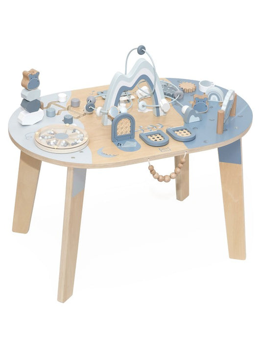 Activity table blue