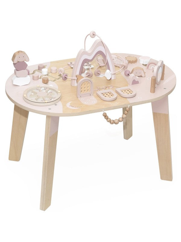 Activity table pink