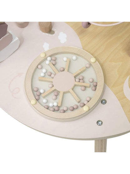 Activity table pink