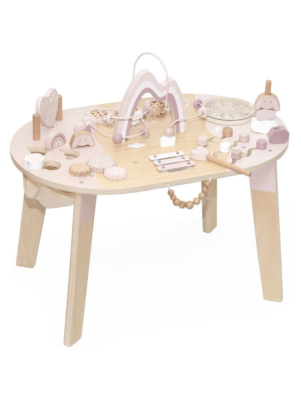 Activity table pink