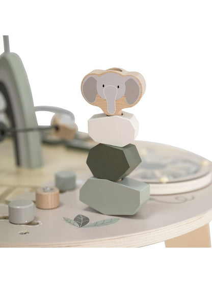 Activity table olive green