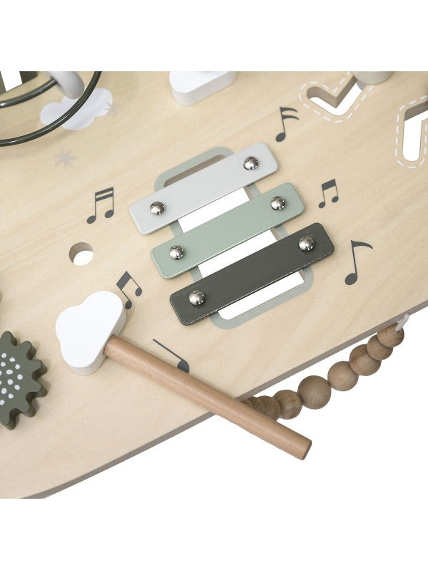 Activity table olive green