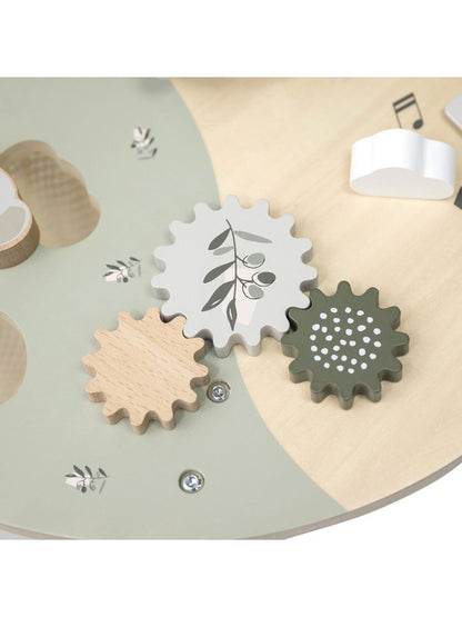 Activity table olive green