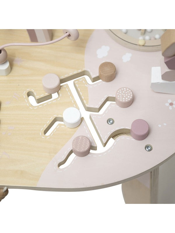 Activity table pink