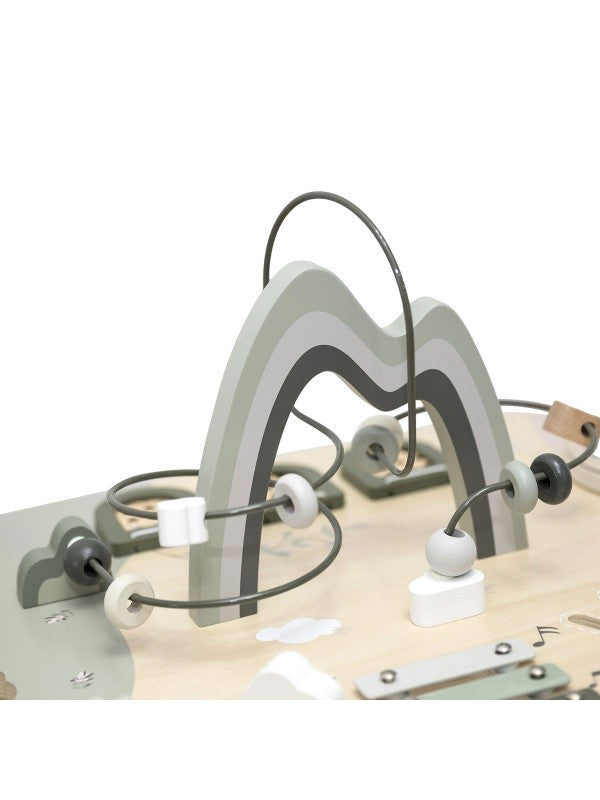 Activity table olive green