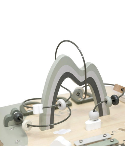 Activity table olive green