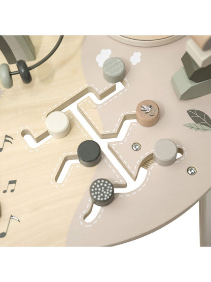 Activity table olive green