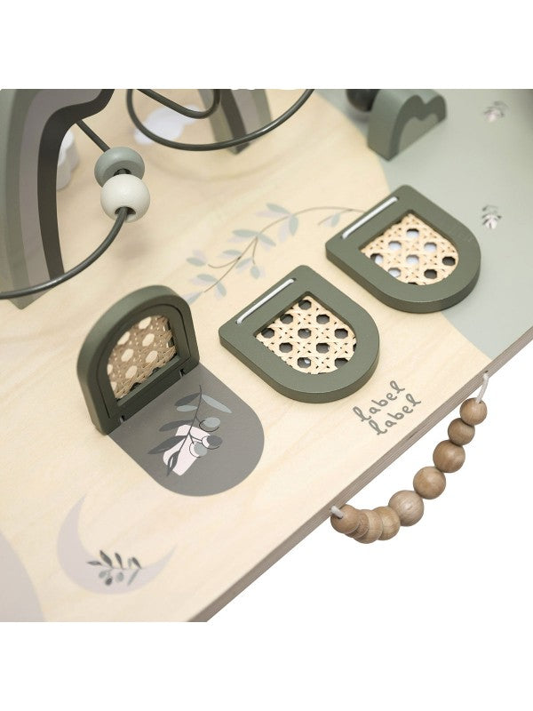 Activity table olive green