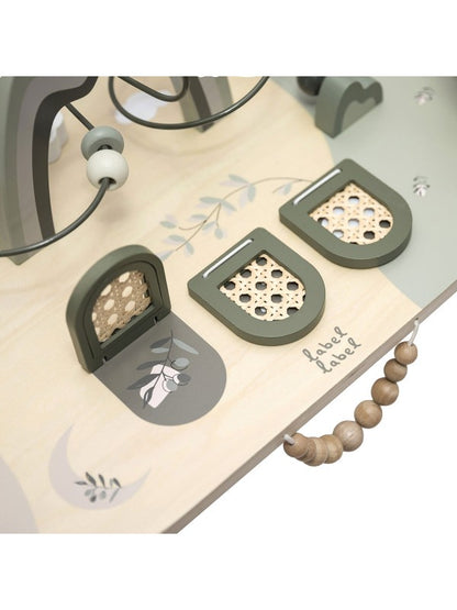 Activity table olive green