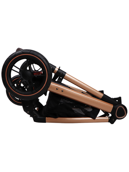 3 in 1 kerra/vagn - black/rose