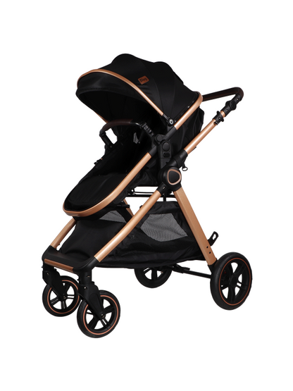3 in 1 kerra/vagn - black/rose