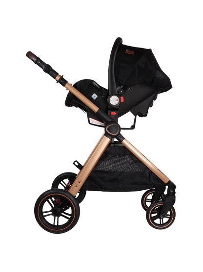3 in 1 kerra/vagn - black/rose